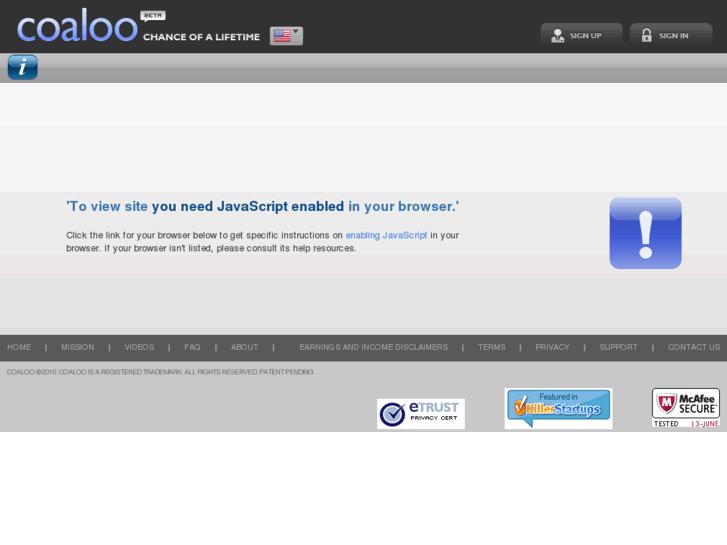 www.coaloobeta.com