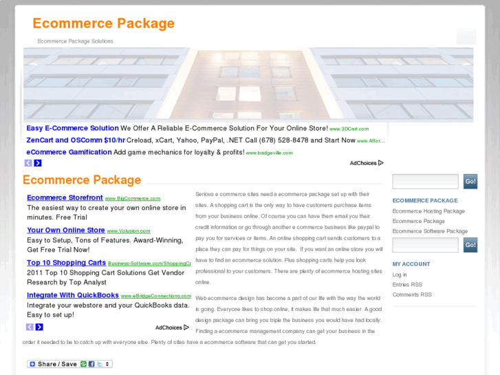 www.ecommercepackage.com