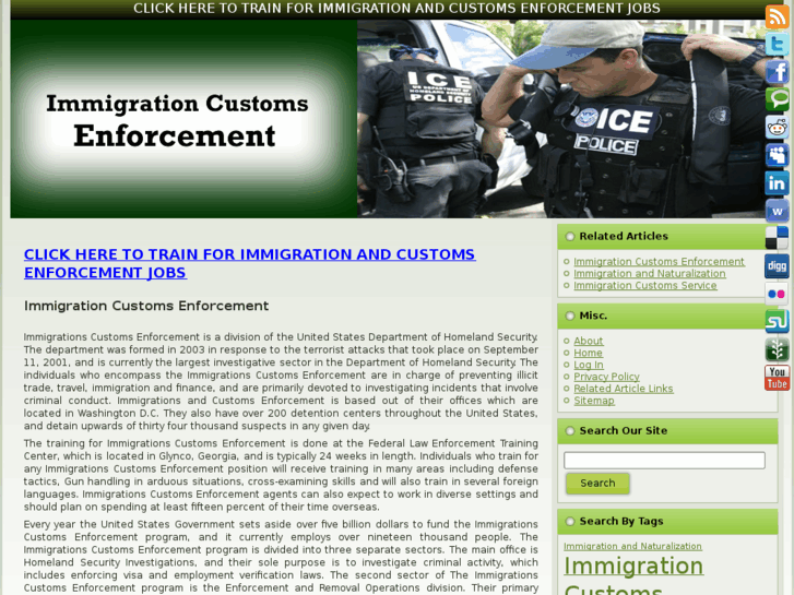 www.immigrationcustomsenforcement.com