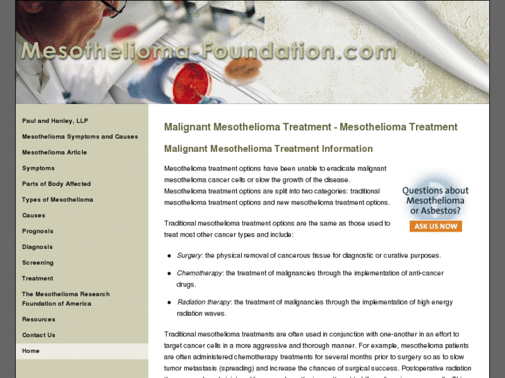 www.mesothelioma-foundation.com