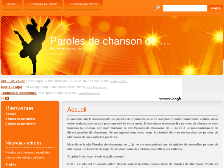 www.parolesde.com