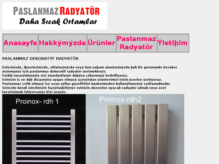 www.paslanmazradyator.net