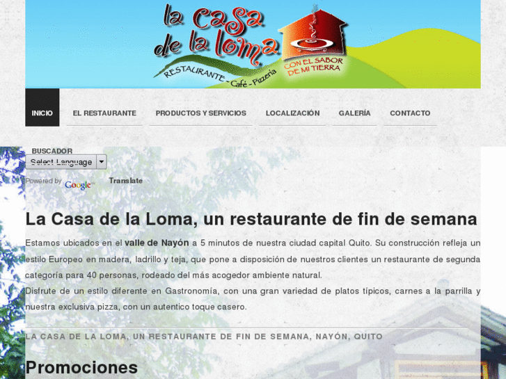 www.restaurantelacasadelaloma.com