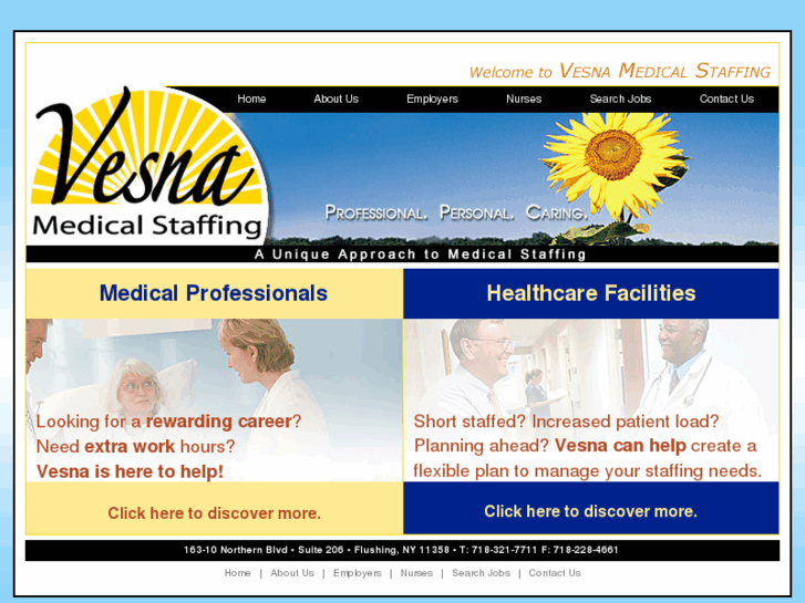 www.vesnamedicalstaffing.com