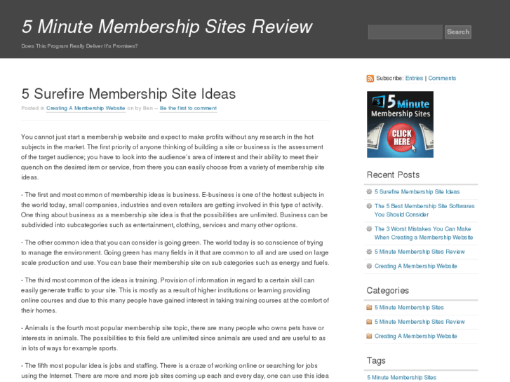 www.5minutemembershipsitesreview.com