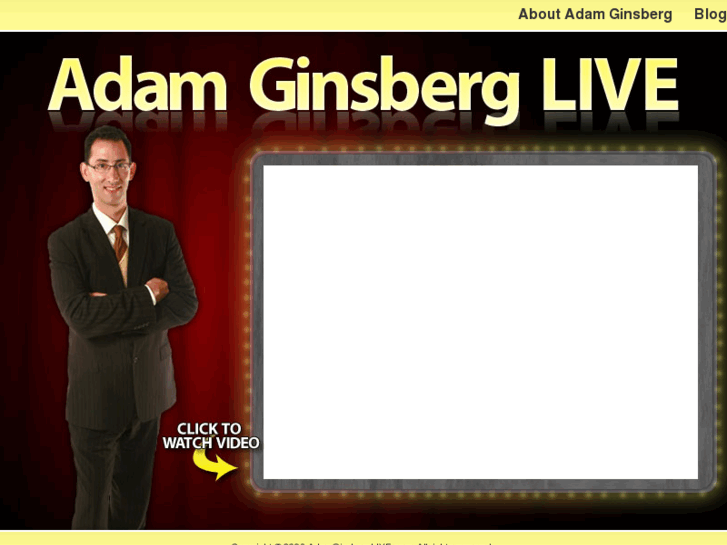 www.adamginsberglive.com