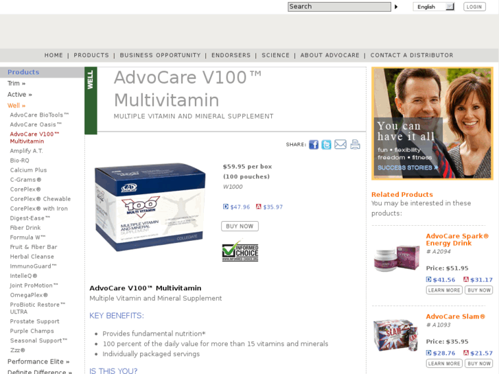 www.advocarev100.com