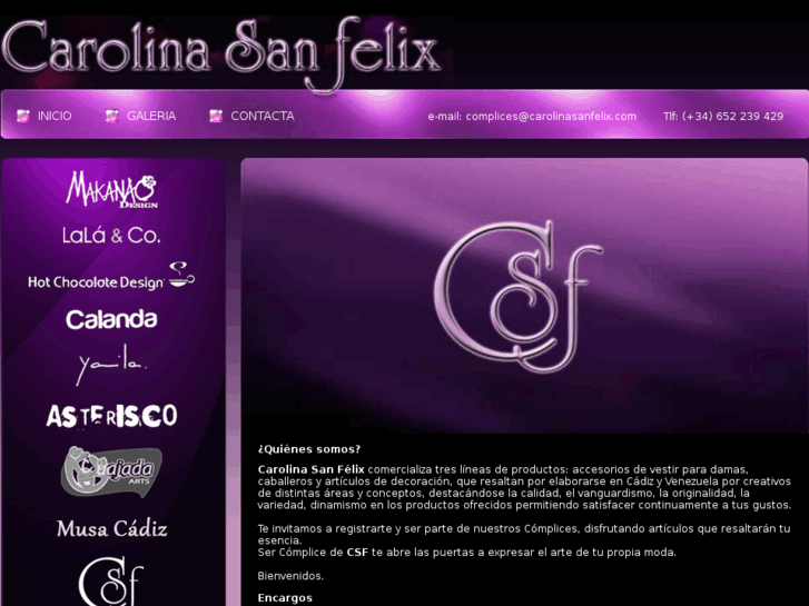 www.carolinasanfelix.com