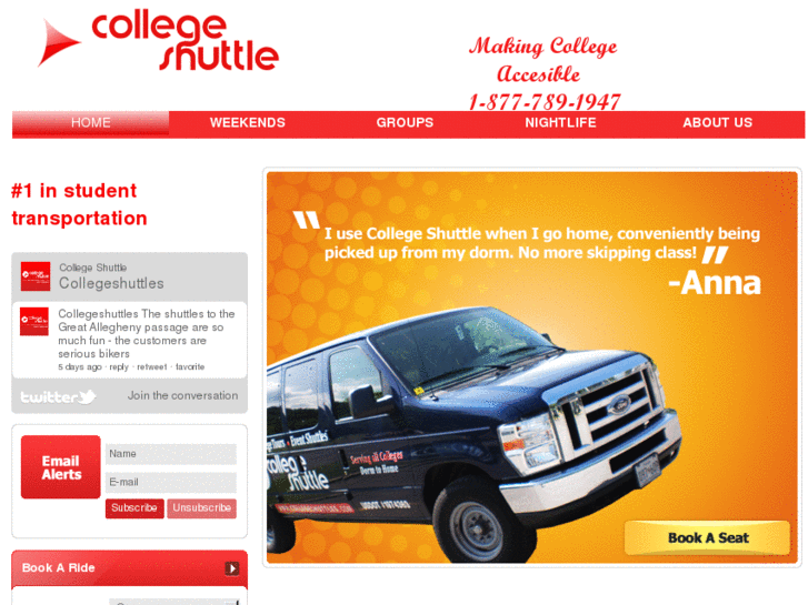 www.collegeshuttles.com