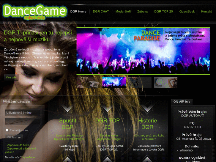 www.dancegameradio.cz