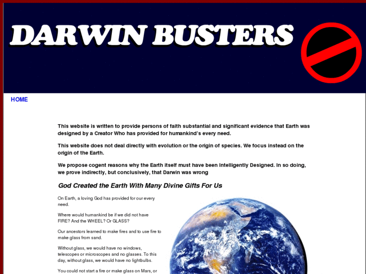 www.darwinbusters.com