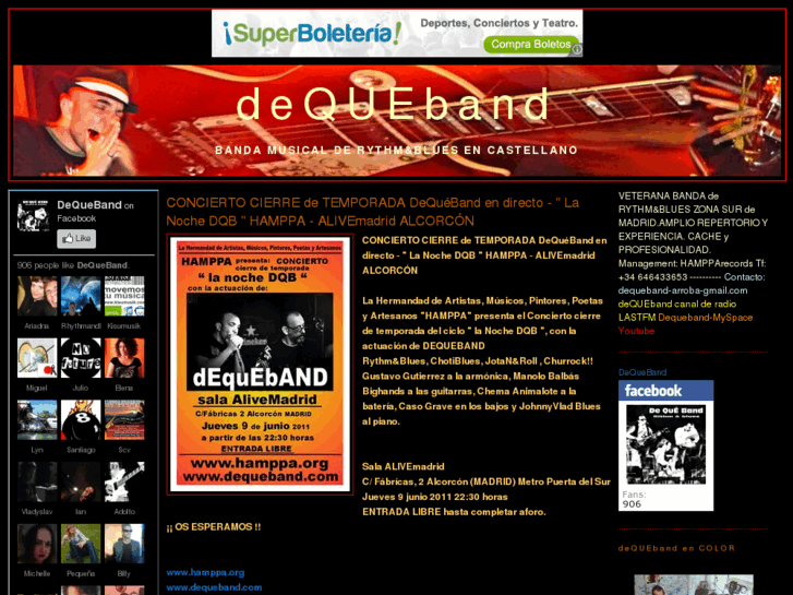 www.dequeband.com