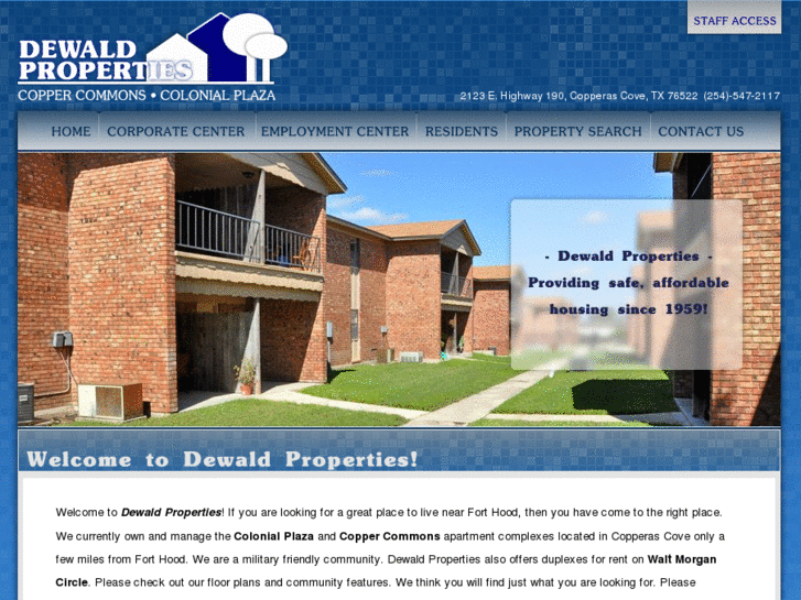 www.dewaldproperties.com