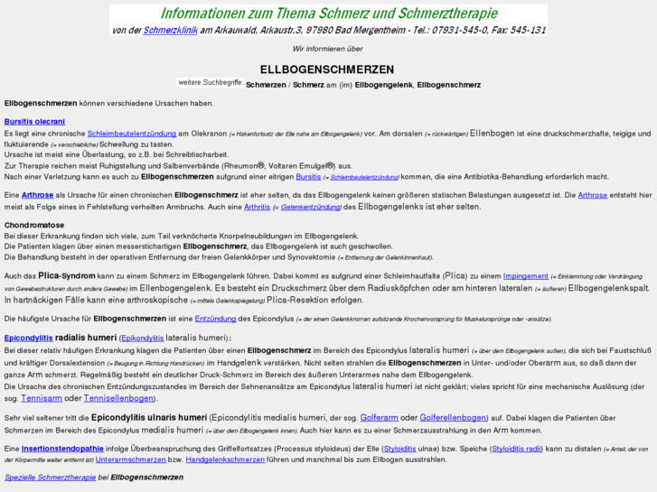 www.ellbogenschmerzen.de