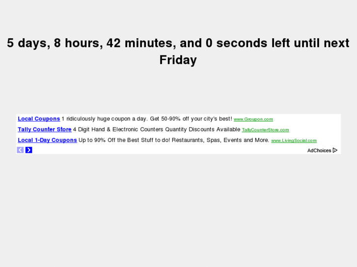 www.fridaycountdown.net