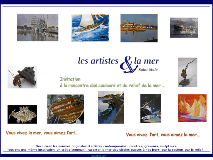 www.les-artistes-et-la-mer.com