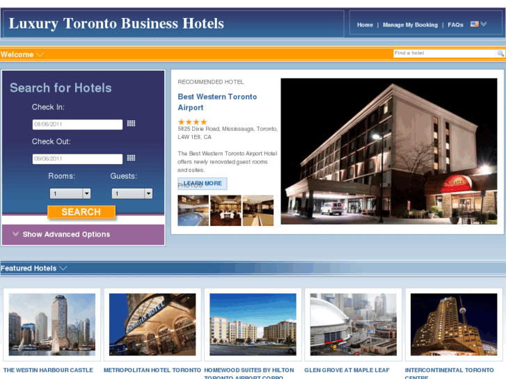 www.luxurytorontobusinesshotels.com