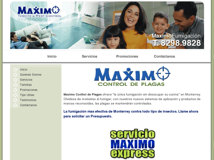 www.maximocontroldeplagas.com