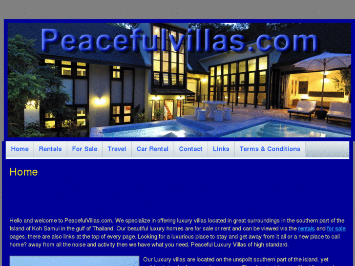 www.peacefulvillas.com