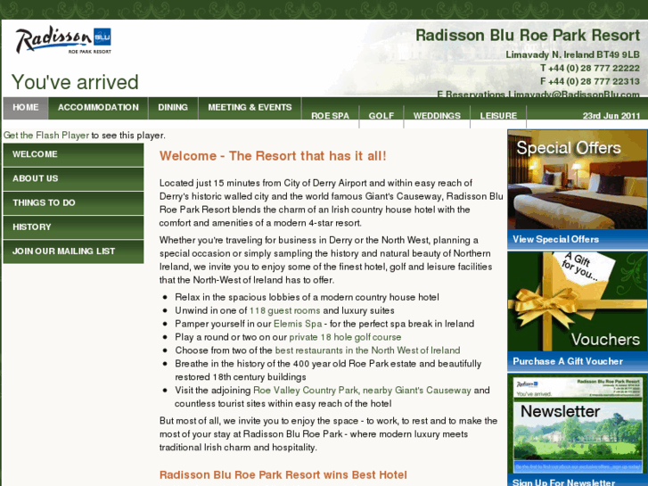 www.radissonroepark.info
