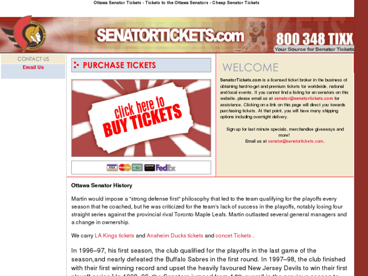 www.senatortickets.com