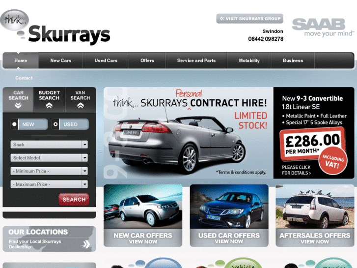 www.skurrays-saab.com