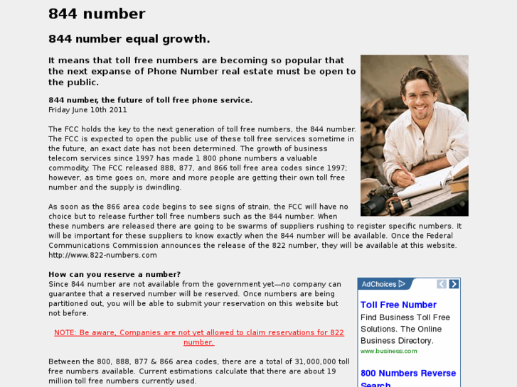 www.844-number.com