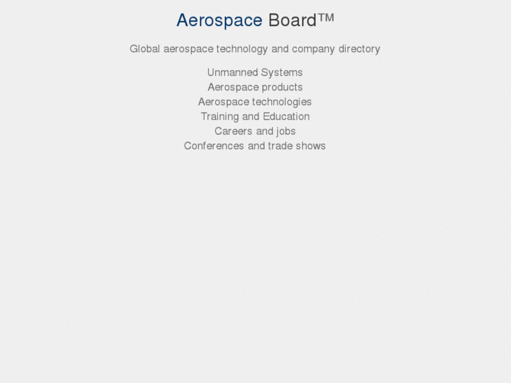 www.aerospaceboard.com