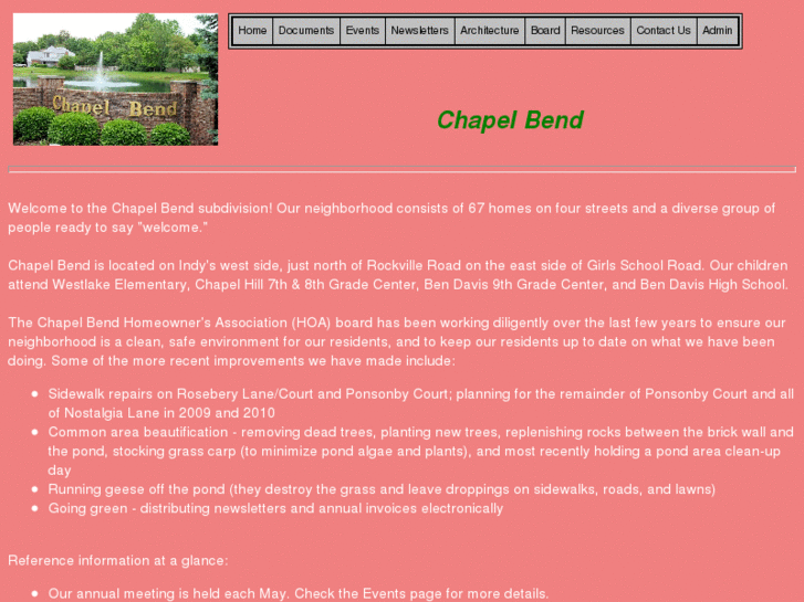 www.chapelbend.com