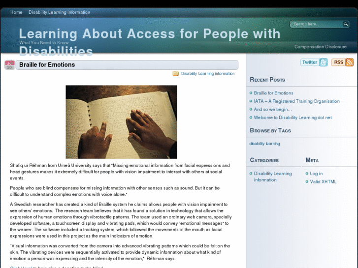 www.disabilitylearning.net