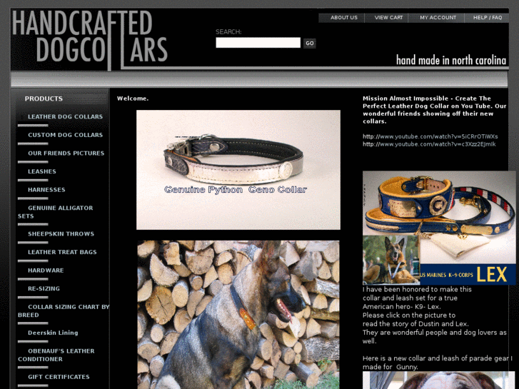 www.dogcollarsleather.com