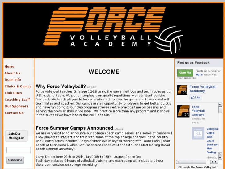 www.forcevolleyballmichigan.com