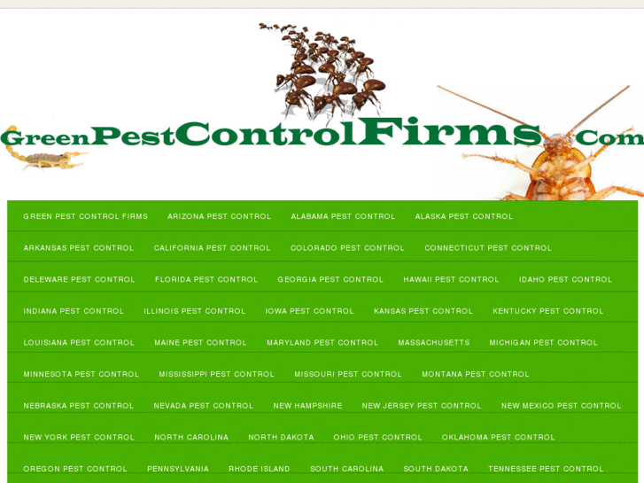 www.greenpestcontrolfirms.com