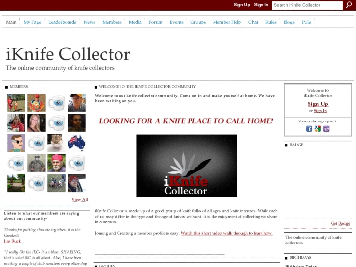 www.iknifecollector.com