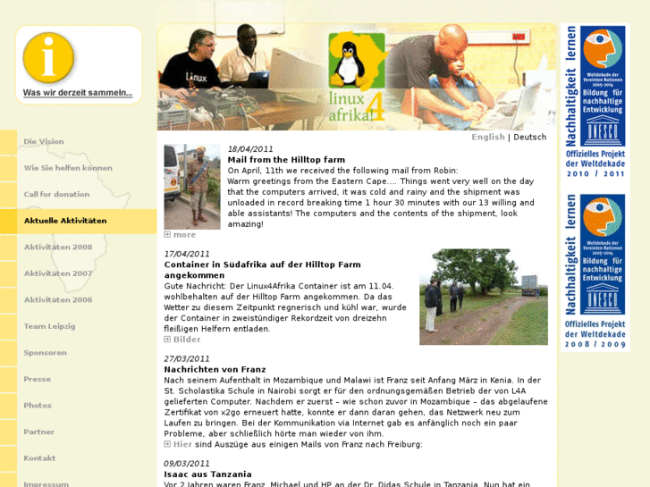 www.linux4afrika.de