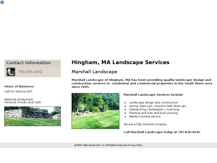 www.marshalllandscapeservice.com