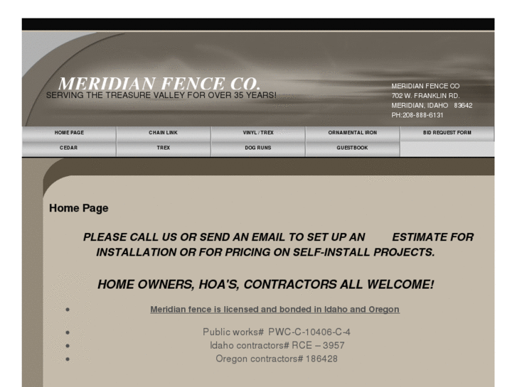www.meridianfence.net