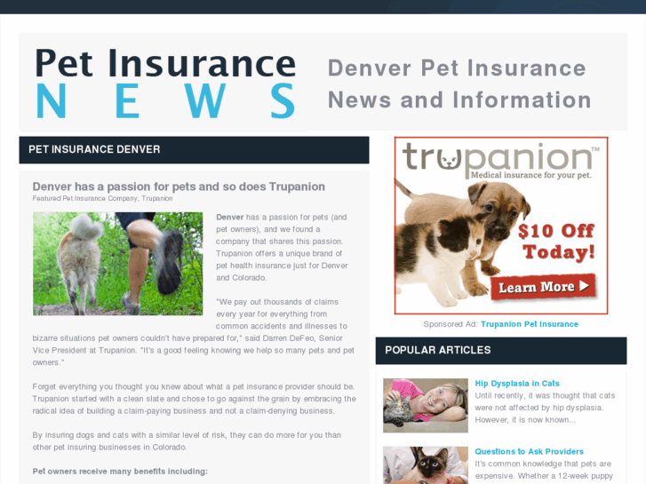 www.petinsurancedenver.com