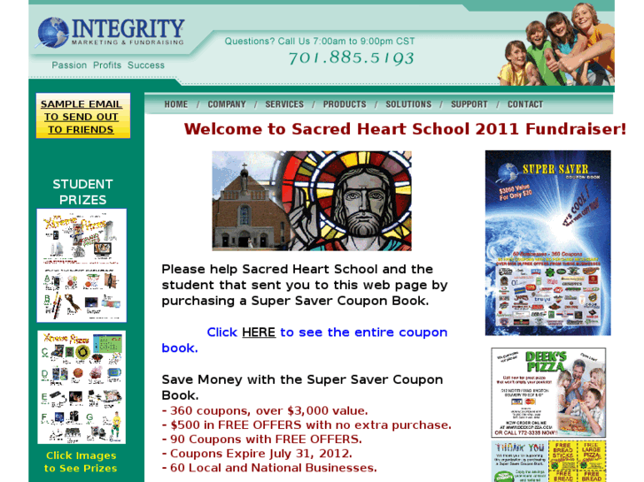 www.sacredheartfundraising.com