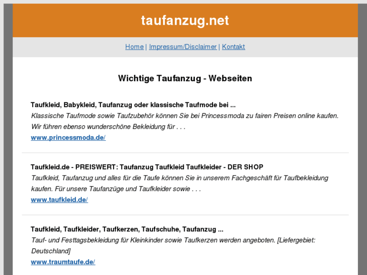 www.taufanzug.net