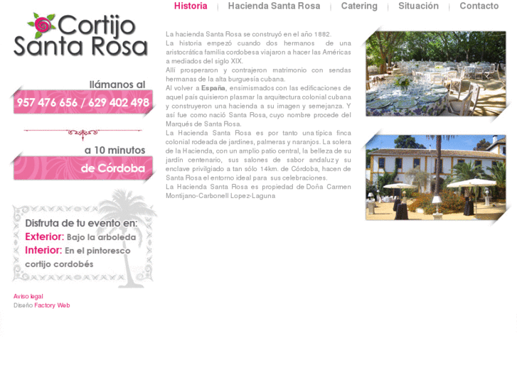 www.cortijosantarosa.com