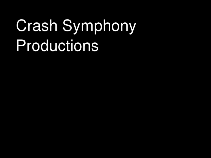 www.crashsymphonyproductions.com