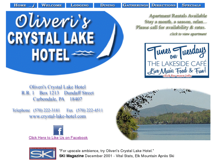 www.crystal-lake-hotel.com