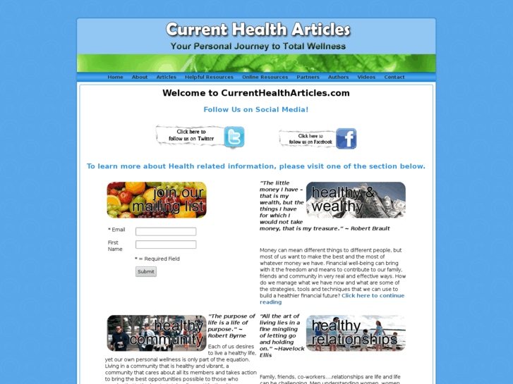 www.currenthealtharticles.com