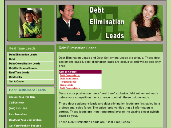 www.debteliminationleads.info