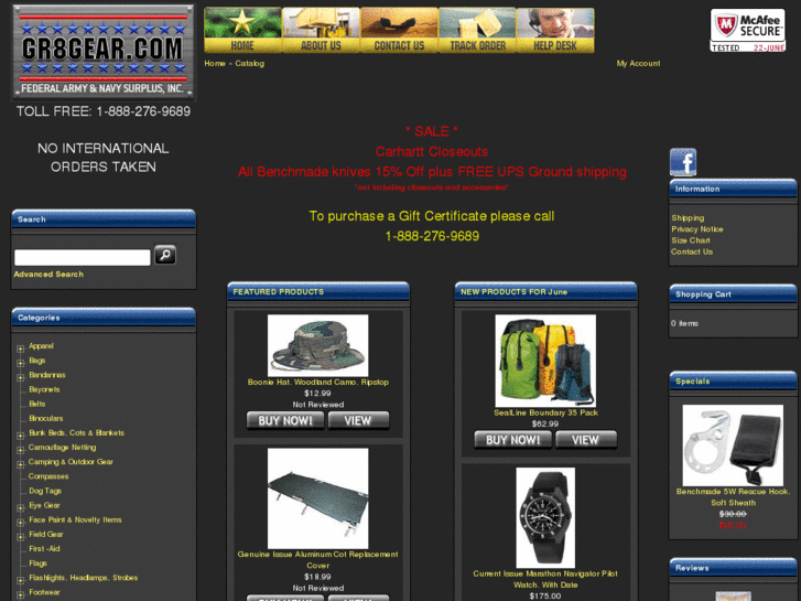 www.federalarmynavysurplus.com