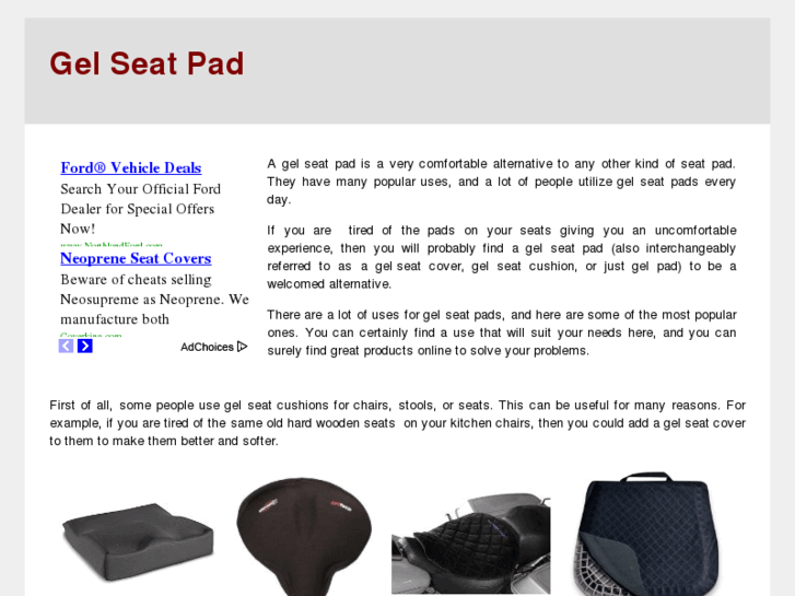 www.gelseatpad.com