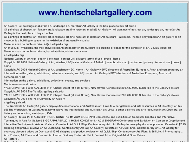 www.hentschelartgallery.com