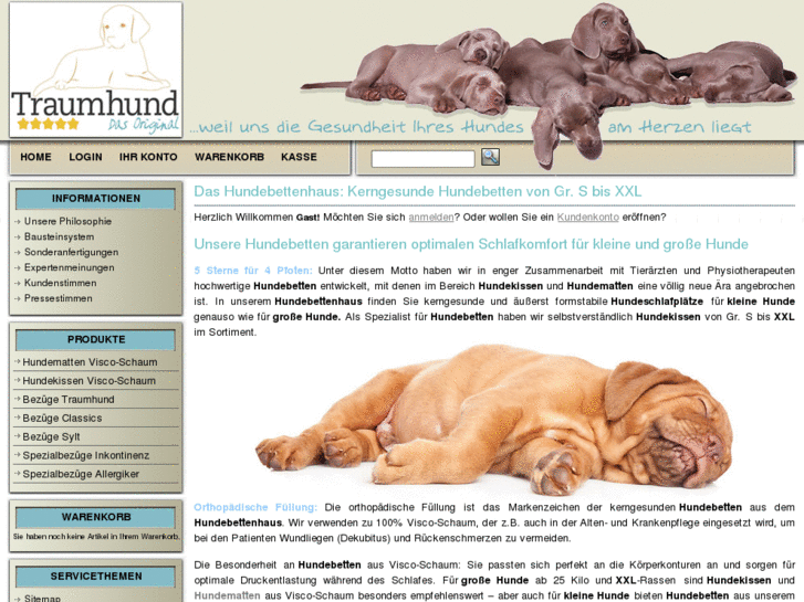 www.hundebettenhaus.com