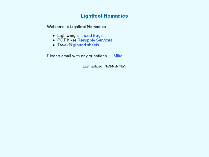 www.lightfootnomadics.com